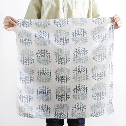 BLOCK PRINT ハンカチ horse
