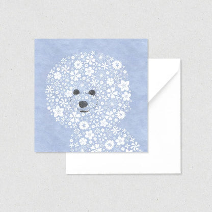 Fluffy メッセージカード Dog