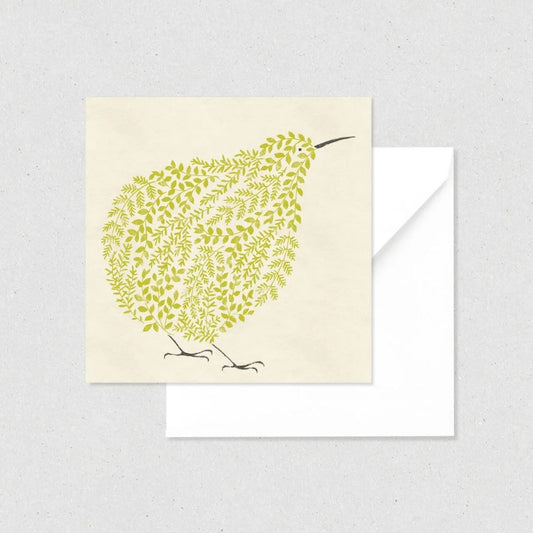 Fluffy メッセージカード Kiwi