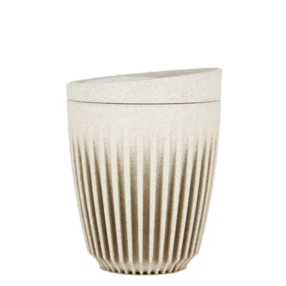 HuskeeCup タンブラー  235ml 8oz チャコール/ナチュラル